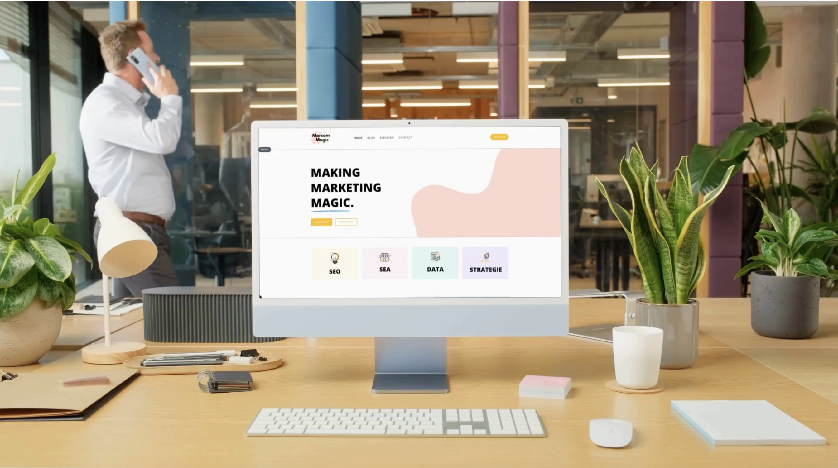 Online marketing agency marcom magic